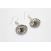 Traditional dangle women wire work earring 925 Sterling Silver B 913